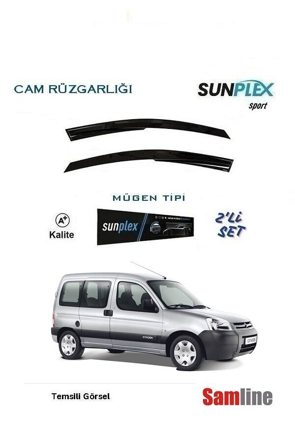 Cam Rüzgarlığı 2'li Set Citroen Berlingo (2003-2007)