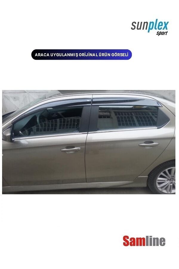 Cam Rüzgarlığı 4'lü Set Peugeot 301 (2012-2016)