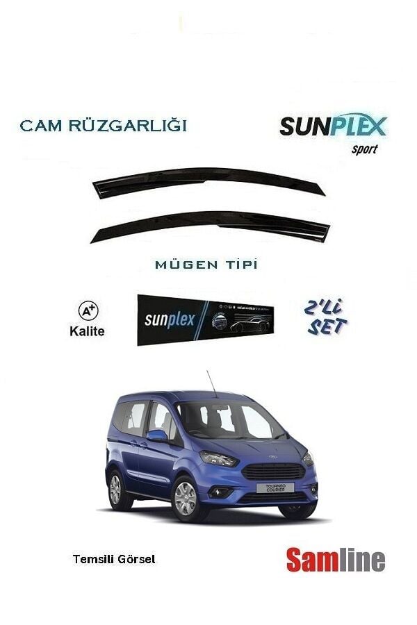 Cam Rüzgarlığı 2'li Set Ford Tourneo Courier (2014-2023)
