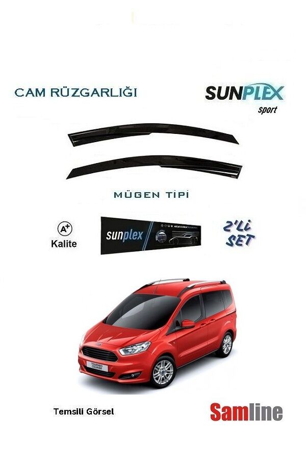 Cam Rüzgarlığı 2'li Set Ford Tourneo Courier (2014-2023)