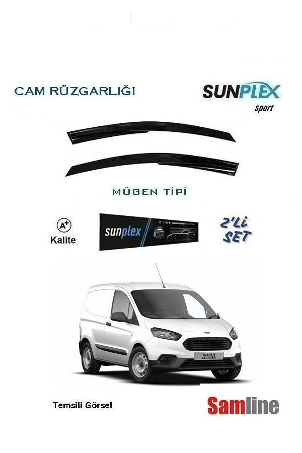 Cam Rüzgarlığı 2'li Set Ford Transit Courier (2014-2023)