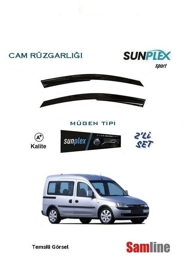 Cam Rüzgarlığı 2'li Set Opel Combo C (2001-2012)