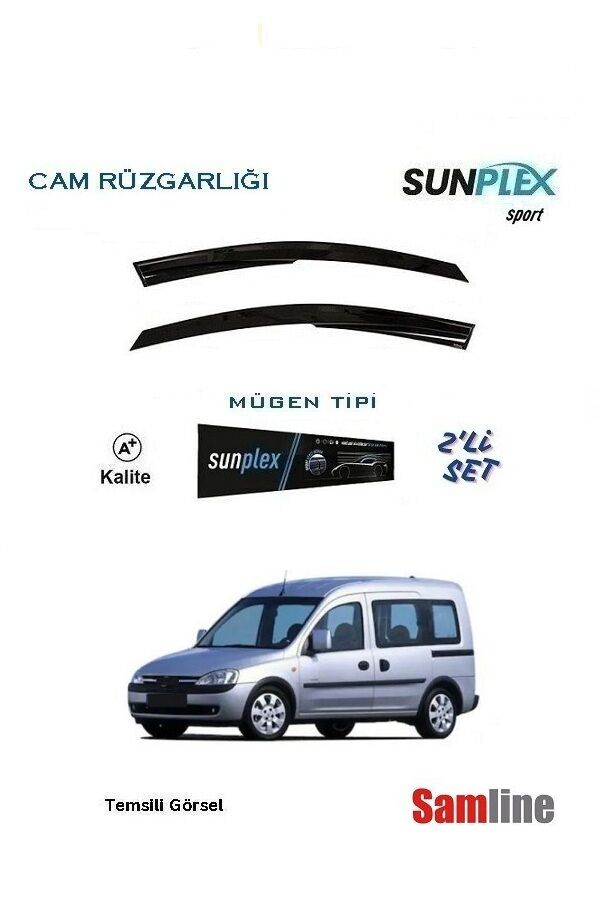 Cam Rüzgarlığı 2'li Set Opel Combo C (2001-2012)