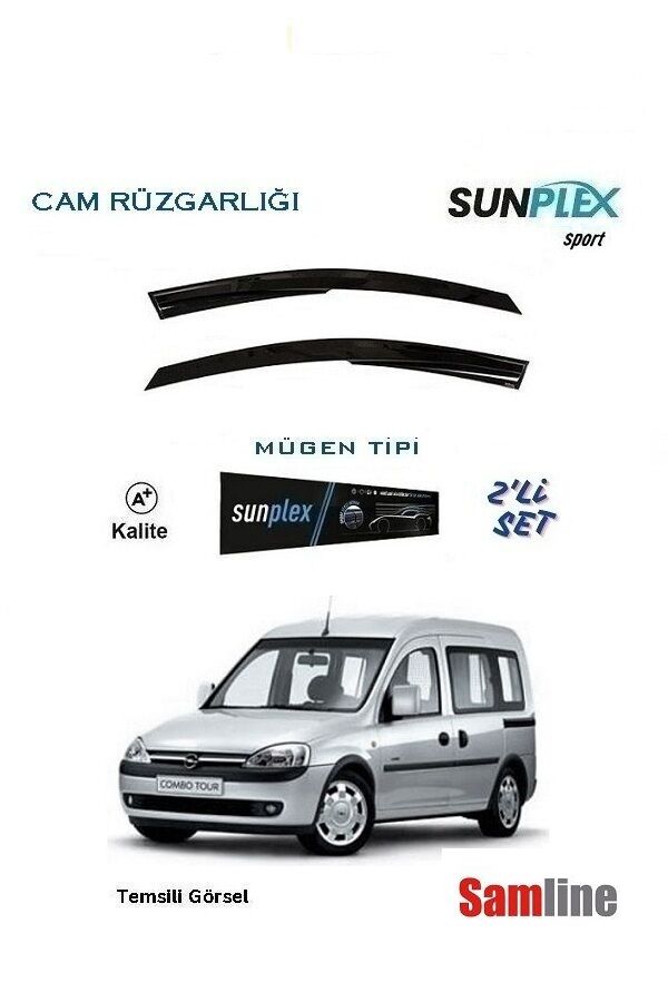 Cam Rüzgarlığı 2'li Set Opel Combo C (2001-2012)