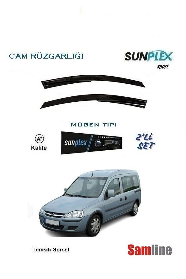 Cam Rüzgarlığı 2'li Set Opel Combo C (2001-2012)