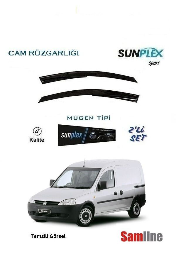 Cam Rüzgarlığı 2'li Set Opel Combo C (2001-2012)