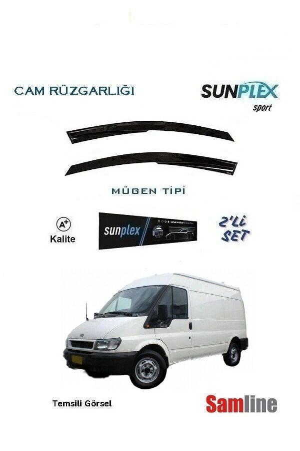 Cam Rüzgarlığı 2'li Set Ford Transit Panelvan (2002-2006)