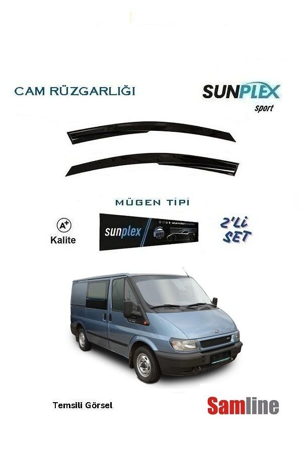 Cam Rüzgarlığı 2'li Set Ford Transit Minibüs (2002-2006)