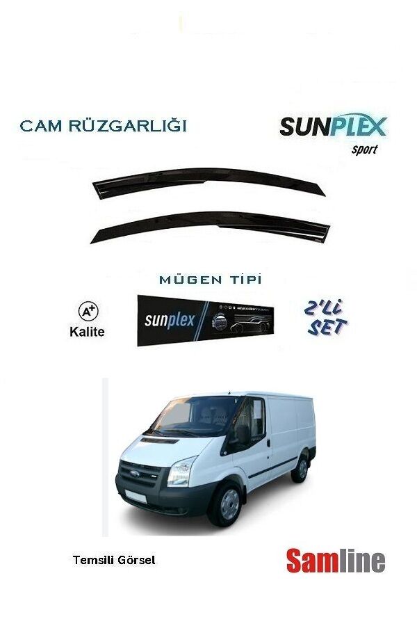 Cam Rüzgarlığı 2'li Set Ford Transit Panelvan (2007-2013)