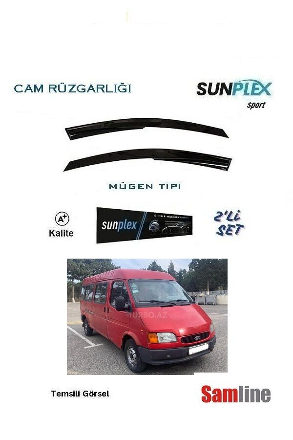 Cam Rüzgarlığı 2'li Set Ford Transit Minibüs (1993-2002)