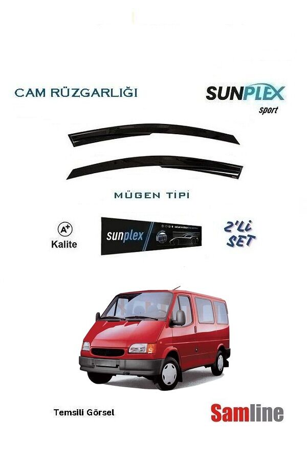 Cam Rüzgarlığı 2'li Set Ford Transit Minibüs (1993-2002)