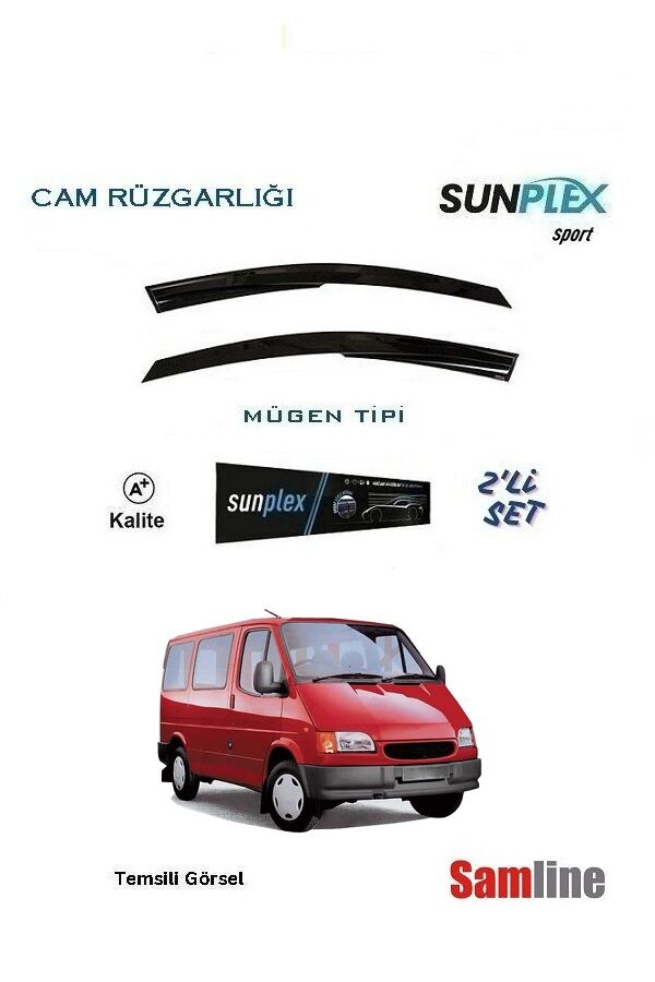 Cam Rüzgarlığı 2'li Set Ford Transit Minibüs (1993-2002)