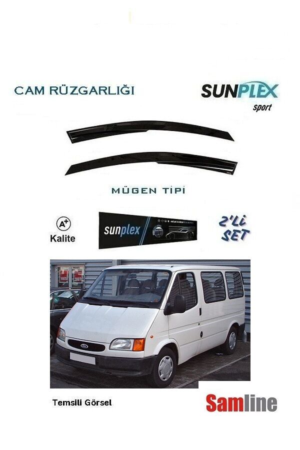 Cam Rüzgarlığı 2'li Set Ford Transit Minibüs (1993-2002)