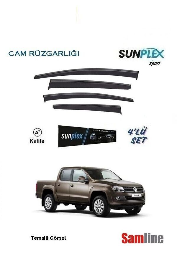 Cam Rüzgarlığı 4'lü Set VW Amarok (2011-2016)