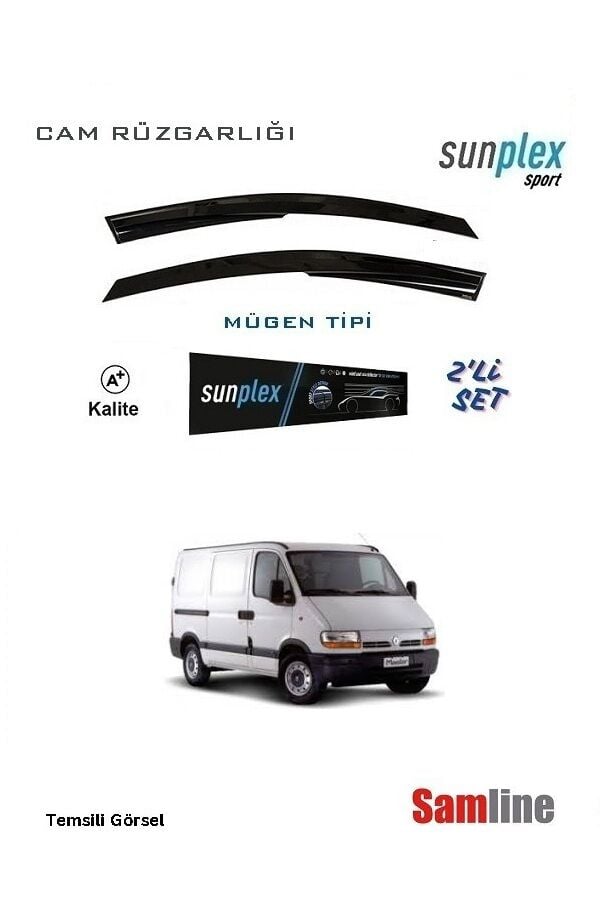 Cam Rüzgarlığı 2'li Set Renault Master (1999-2003)