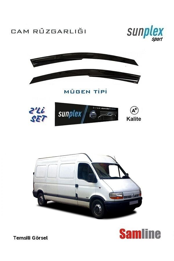 Cam Rüzgarlığı 2'li Set Renault Master (1999-2003)