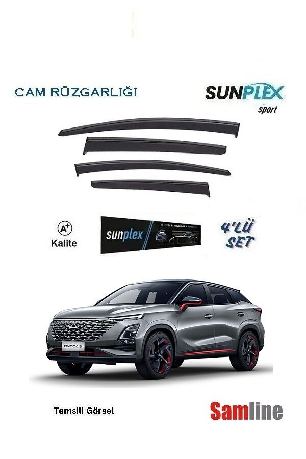 Cam Rüzgarlığı 4'lü Set Chery Omoda 5 (2023-2024)