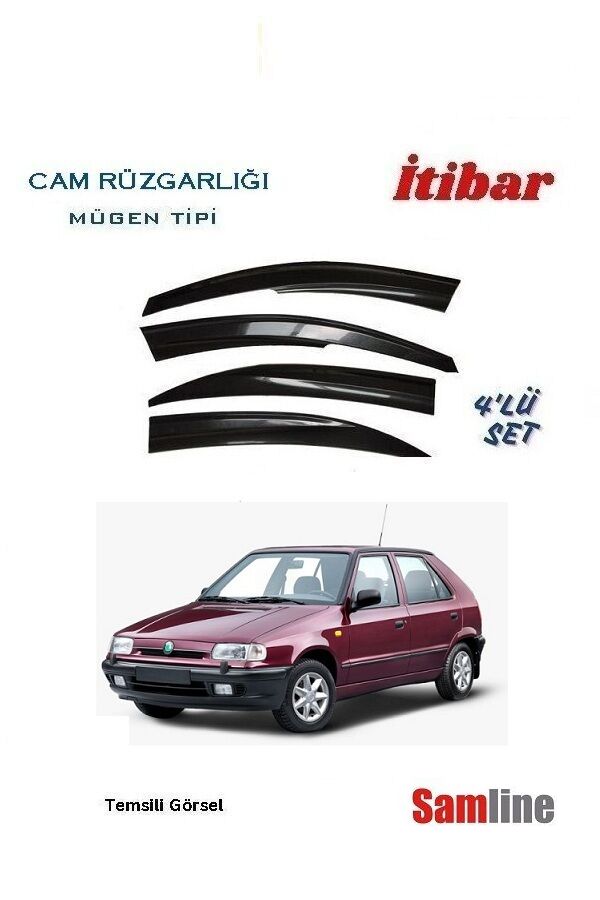 Cam Rüzgarlığı 4'lü Set, Skoda Felicia HB (1995-2002) Tüm Modeller