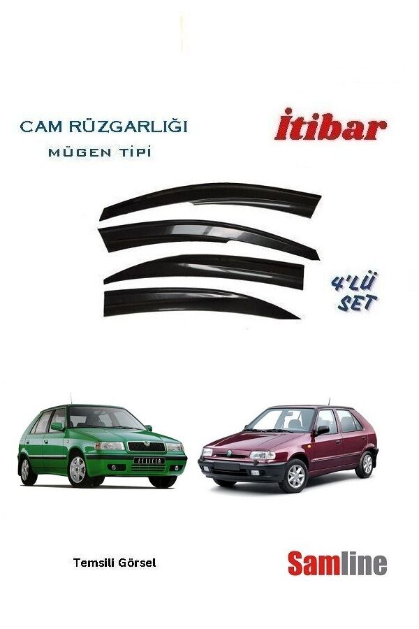 Cam Rüzgarlığı 4'lü Set, Skoda Felicia HB (1995-2002) Tüm Modeller
