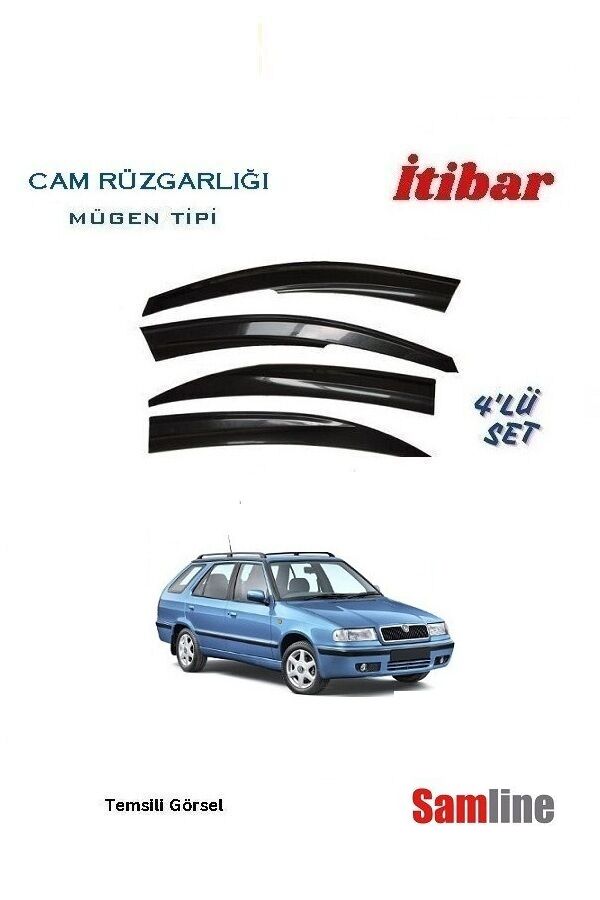 Cam Rüzgarlığı 4'lü Set, Skoda Felicia Combi (1996-2002) Station Wagon Tüm Modeller