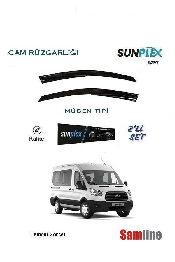 Cam Rüzgarlığı 2'li Set Ford Transit Minibüs (2014-2024)