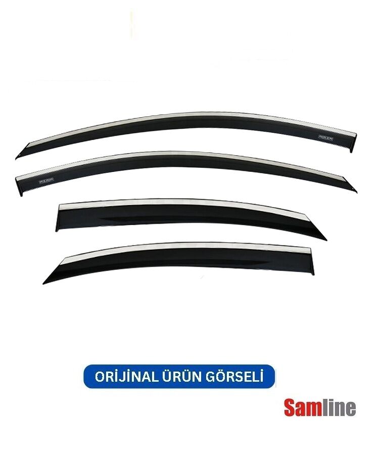 Cam Rüzgarlığı Kromlu 4'lü Set Ford Focus Sedan (2008-2011)