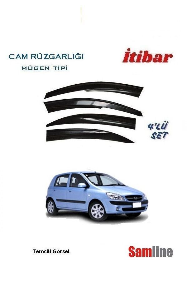 Cam Rüzgarlığı 4'lü Set Hyundai Getz  (2003-2011)