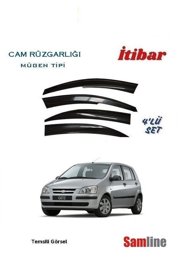 Cam Rüzgarlığı 4'lü Set Hyundai Getz  (2003-2011)