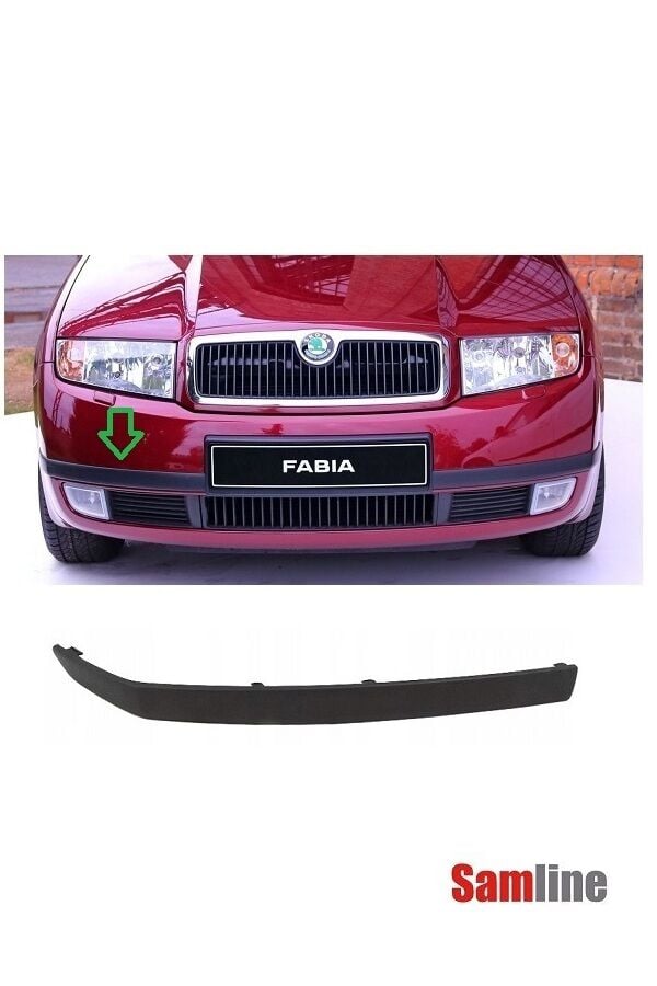 Tampon Şeridi Ön Sağ Skoda Fabıa 2001-2005 6Y0807718 (Süs Bandı Çıtası)