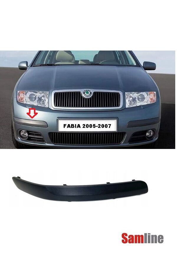 Tampon Şeridi Ön Sağ Skoda Fabıa (2005-2007) 6Y0807718B