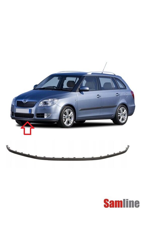 Tampon Alt Spoileri Ön Skoda Fabıa Roomster (2008-2010) 5J0807061