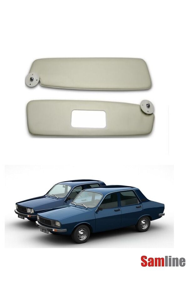 Güneşlik Sağ Sol Takım Renault 12 Sedan SW- R12 Toros Sedan SW