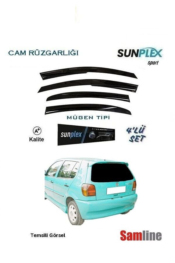 Cam Rüzgarlığı 4'lü Set Volkswagen Polo (1995-2000)