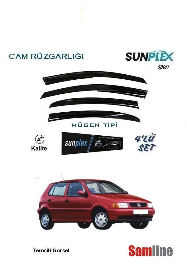 Cam Rüzgarlığı 4'lü Set Volkswagen Polo (1995-2000)