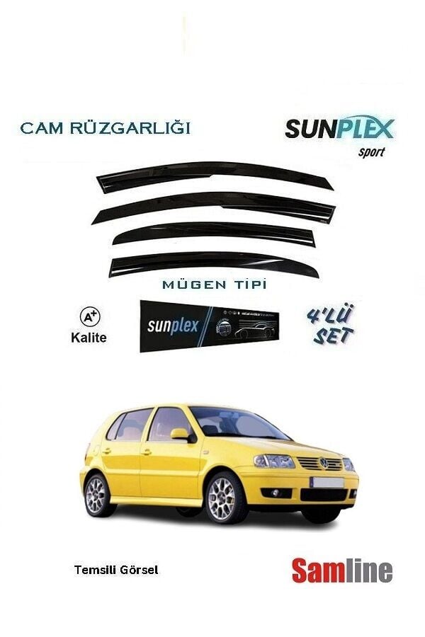 Cam Rüzgarlığı 4'lü Set Volkswagen Polo (1999-2001) Ara Kasa