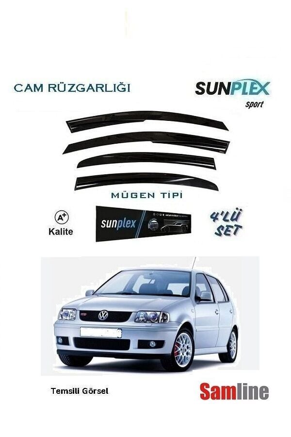Cam Rüzgarlığı 4'lü Set Volkswagen Polo (1999-2001) Ara Kasa