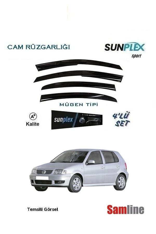 Cam Rüzgarlığı 4'lü Set Volkswagen Polo (1999-2001) Ara Kasa