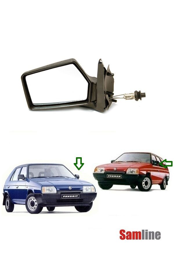 Ayna Komple Sol Skoda Favorit Forman Pıckup (1989-1995)