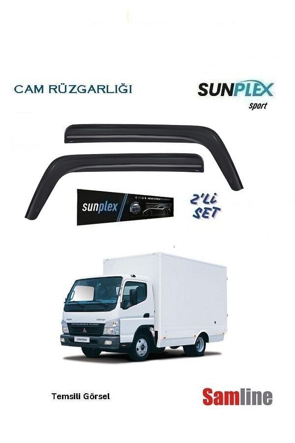Cam Rüzgarlığı 2'lİ Set Mitsubishi Fuso Canter (2007-2025)