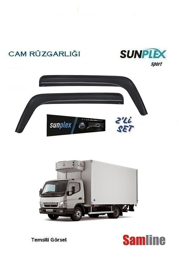 Cam Rüzgarlığı 2'lİ Set Mitsubishi Fuso Canter (2007-2025)