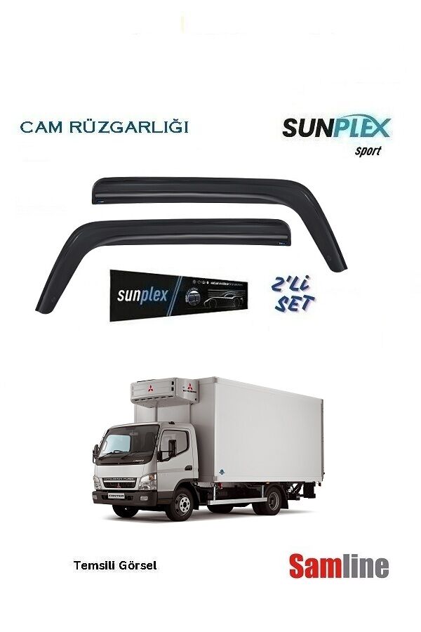 Cam Rüzgarlığı 2'lİ Set Mitsubishi Fuso Canter (2007-2025)