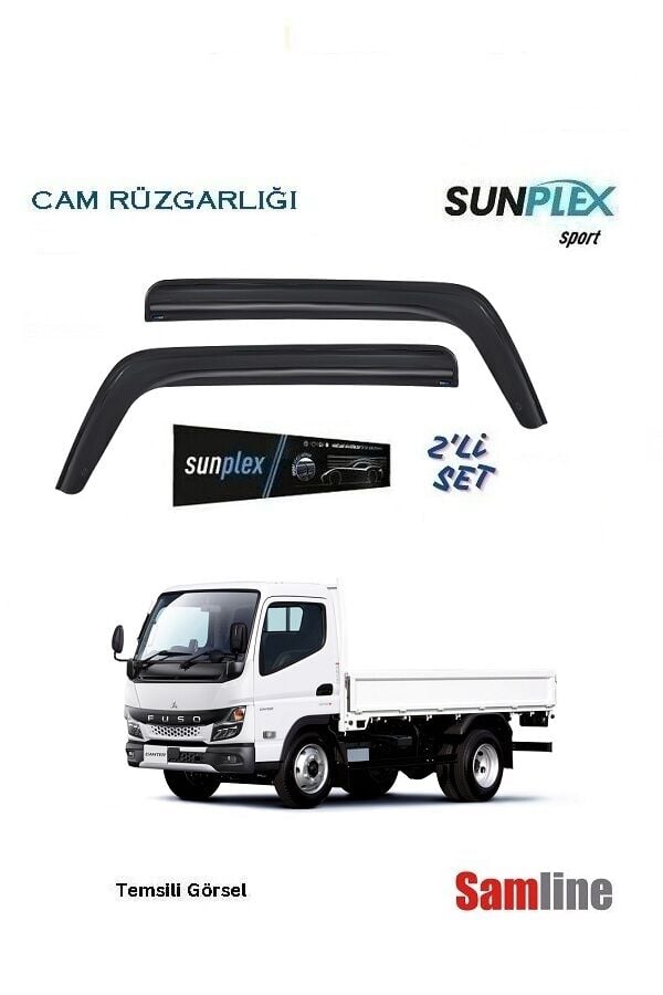 Cam Rüzgarlığı 2'lİ Set Mitsubishi Fuso Canter (2007-2025)
