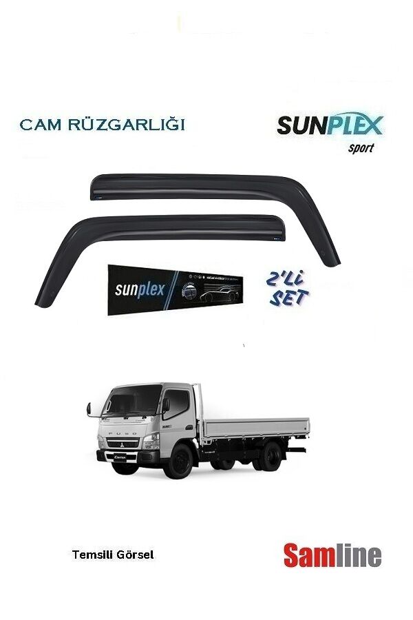 Cam Rüzgarlığı 2'lİ Set Mitsubishi Fuso Canter (2007-2025)