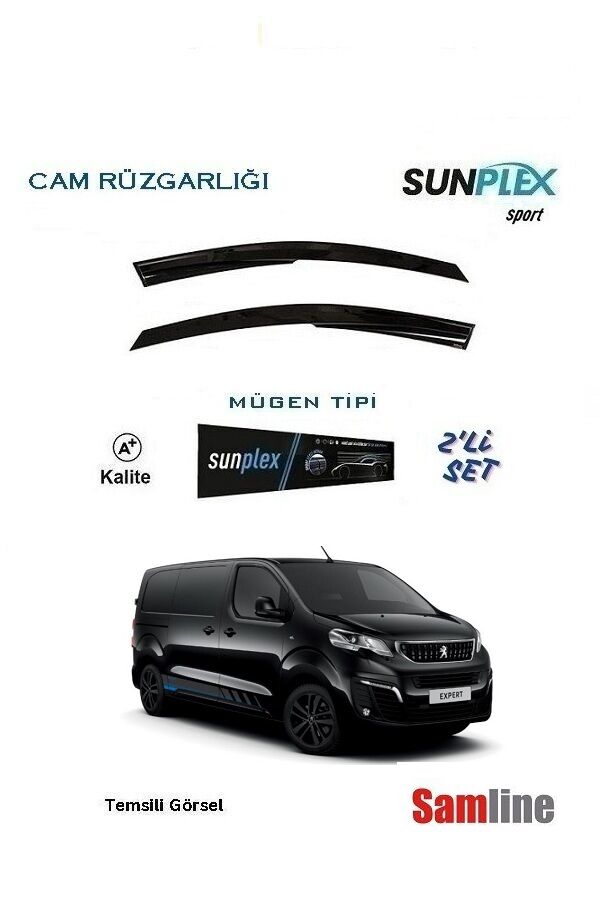 Cam Rüzgarlığı 2'li Set Peugeot Expert Combi Traveller (2017-2023)