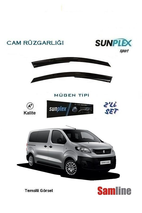 Cam Rüzgarlığı 2'li Set Peugeot Expert Combi Traveller (2017-2023)