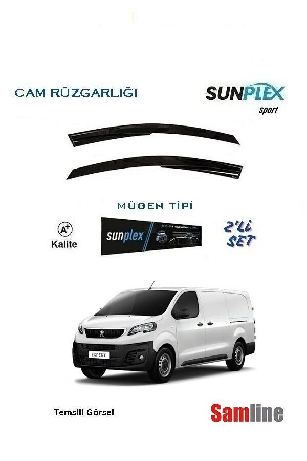 Cam Rüzgarlığı 2'li Set Peugeot Expert Panelvan (2017-2023)