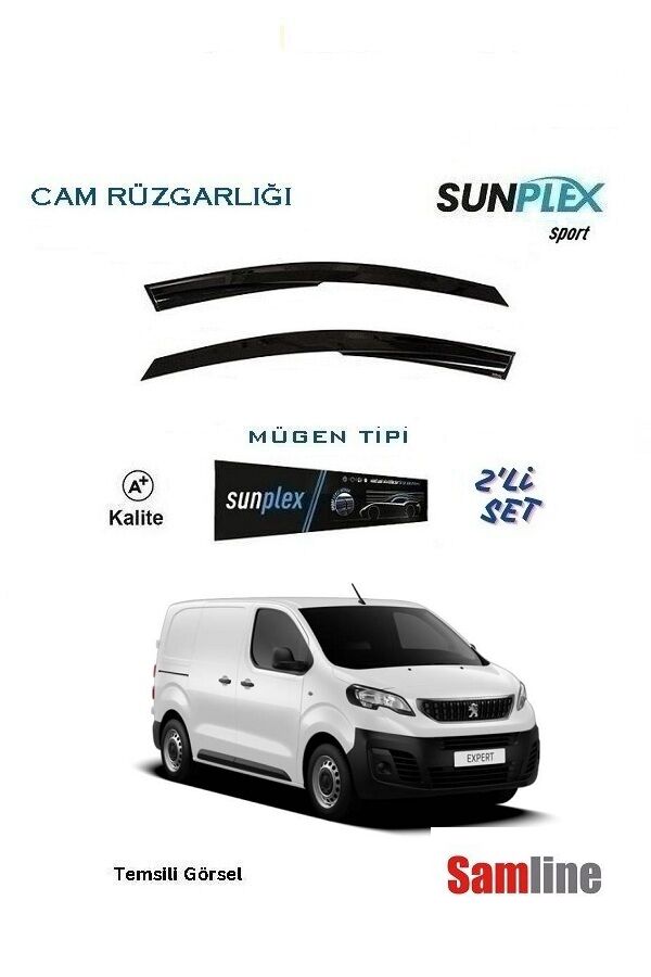 Cam Rüzgarlığı 2'li Set Peugeot Expert Panelvan (2017-2023)