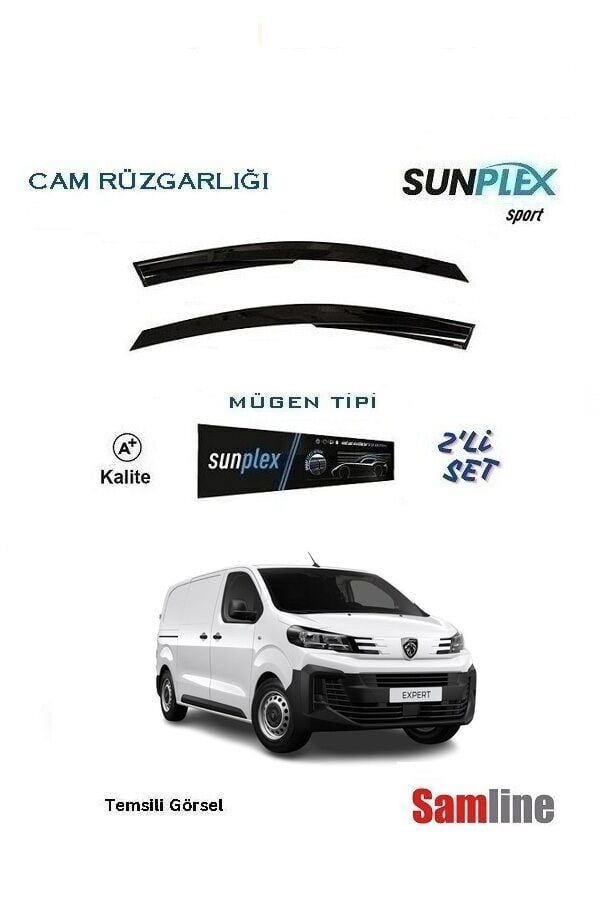 Cam Rüzgarlığı 2'li Set Peugeot Expert Panelvan (2024-2025) Yeni Kasa