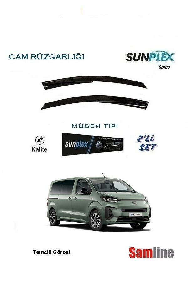 Cam Rüzgarlığı 2'li Set Fiat Ulysee (2024-2025)