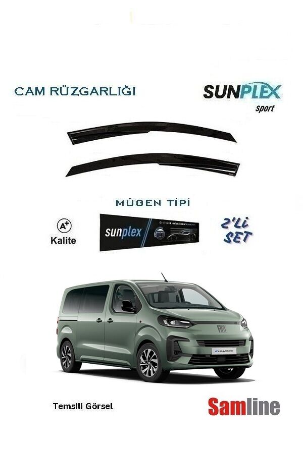 Cam Rüzgarlığı 2'li Set Fiat Ulysee (2024-2025)
